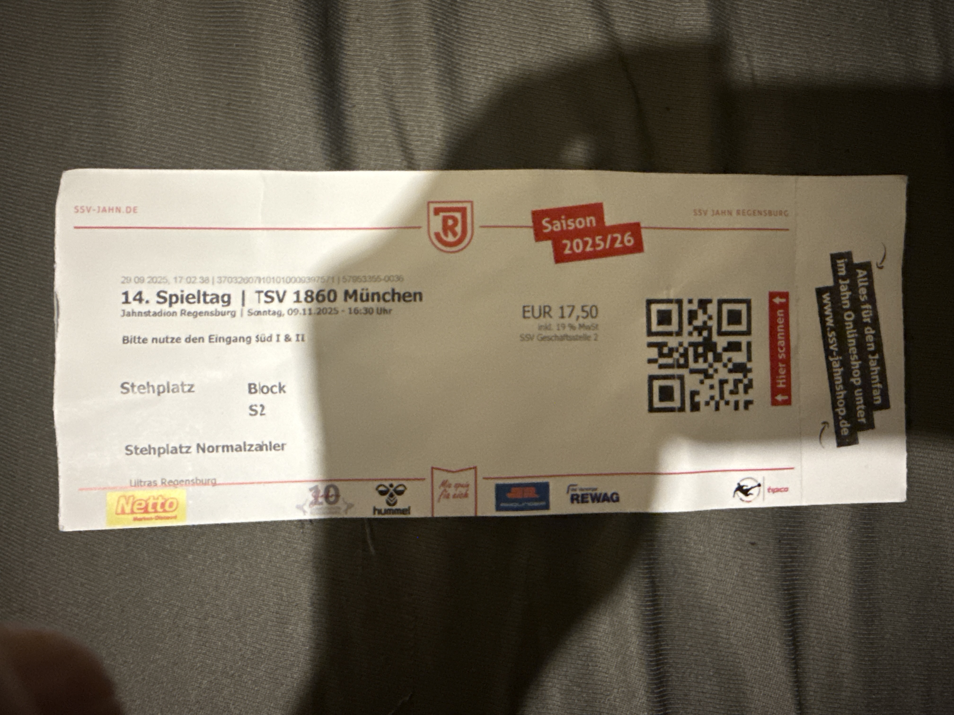Ticket Item